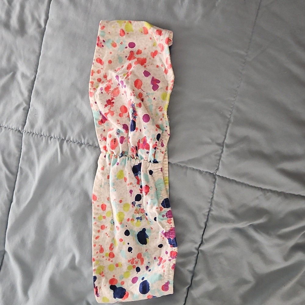 Y2K Bandeau colorful and white